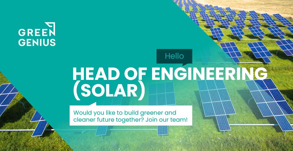 Green Genius Head of Engineering (Solar)