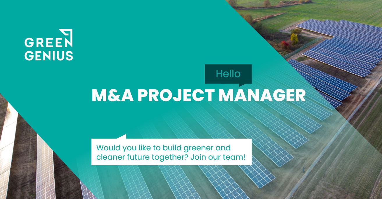 Green Genius M&A Project Manager