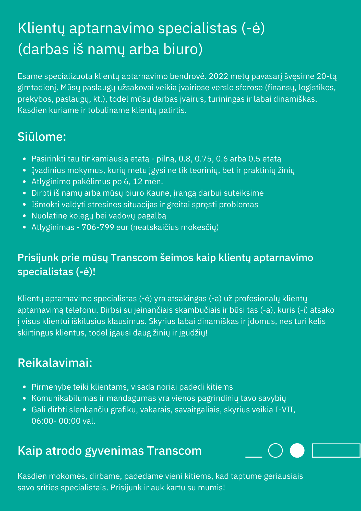 Darbas valstybės tarnyboje